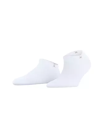 BURLINGTON | Chaussettes sneaker femme 36-41 SOHO VIBES light jeans | weiss